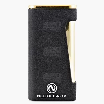 NEBULEAUX | Adjustable Blue Flame Torch Lighter | 2.5in Tall – No Butane – Matte Black