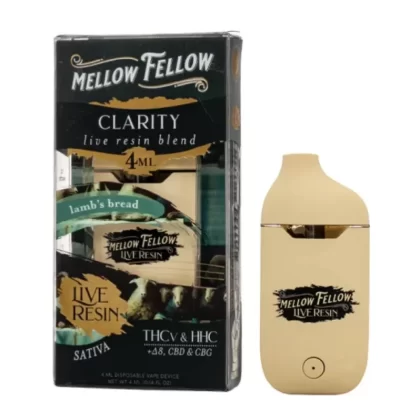Mellow Fellow Live Resin Vaporizer – 4000mg