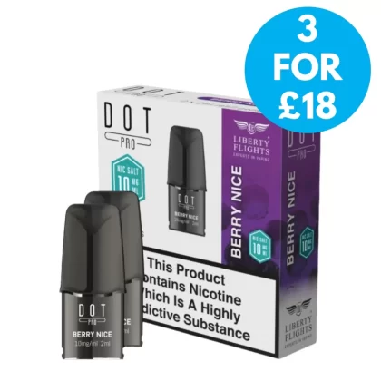 10mg Liberty Flights Dot Pro Prefilled Replacement Pod - Vape Co