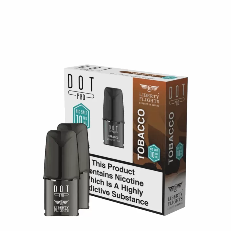 10mg Liberty Flights Dot Pro Prefilled Replacement Pod - Vape Co - Image 2
