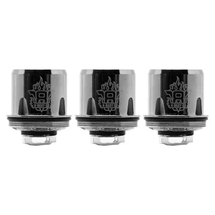 SMOK TFV8 X-Baby Q2 Replacement Coils 0.4 Ohm (3-Pack) – Optimal Performance for Rich Clouds
