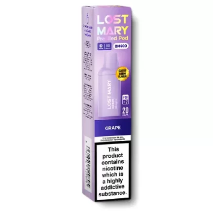 Grape BM600 Pods by Lost Mary - 20 mg/ml