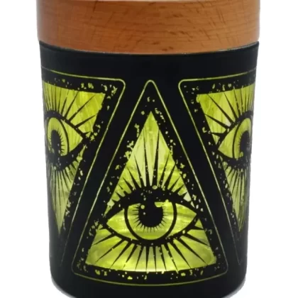V Syndicate “Illuminati Yellow” SmartStash Jar