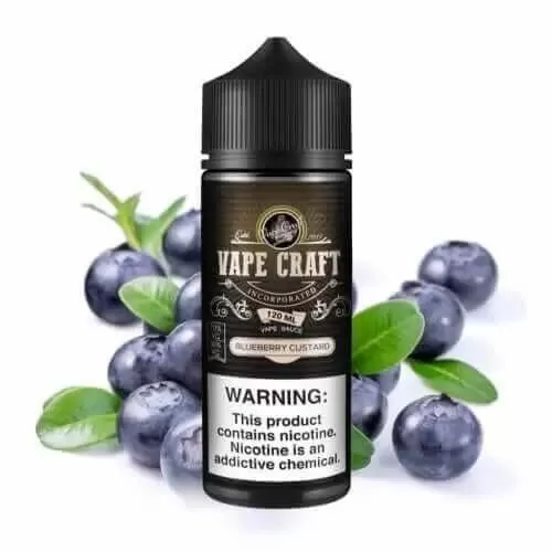 Vape Craft Inc E-Liquid – Blueberry Custard