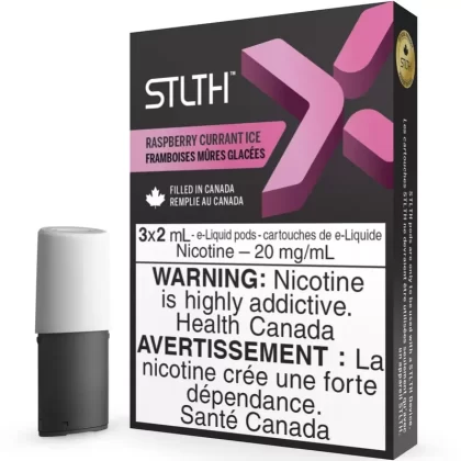 STLTH X Pod Pack – Raspberry Currant Ice