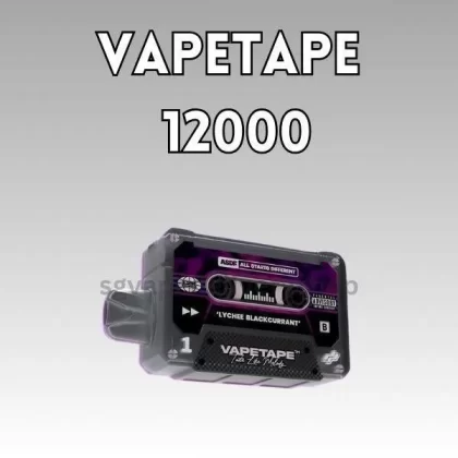 Vapetape 12000 Puffs - Banana Custard