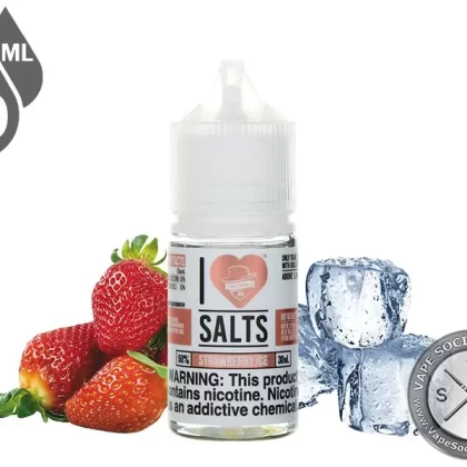 Strawberry Ice By Mad Hatter I Love Salts 30ml