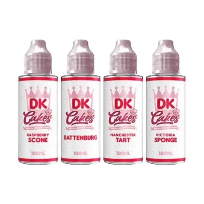 Donut King Cakes Shortfill - Flavour#Battenburg>Raspberry Scone>Devon Fudge Cake>Banana Bread>Victoria Sponge>Manchester Tart (C66B3F)