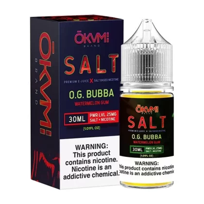 Sale $9.49 – Okami Salts OG Bubba 30ml Nic Salt Vape Juice