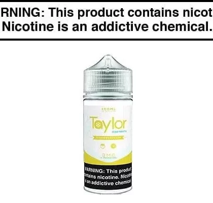 STRAWBERRY LEM ICED BY TAYLOR FLAVORS 100ML - Vapejuice