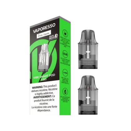 VAPORESSO VIBE REPLACEMENT POD (2 PACK) [CRC]