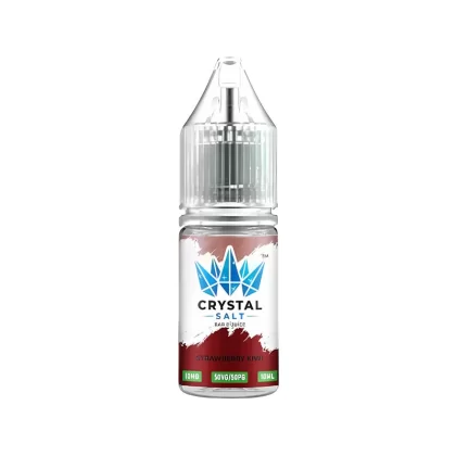 WGA Crystal Strawberry Kiwi Saltnic Vape Juice - 10 Pack - 10mg