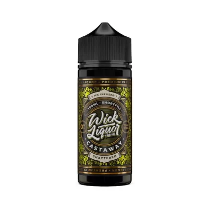Wick Liquor Castaway Shattered 100ml E-Liquid Shortfill