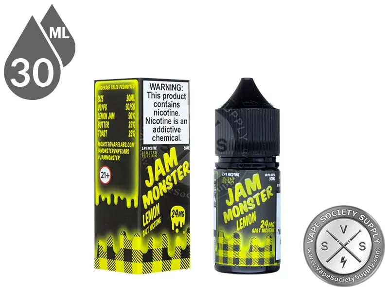 Lemon Jam Monster Salt 30ml - Image 2