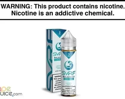 BALANCED ICED BY SVRF 60ML - Vapejuice