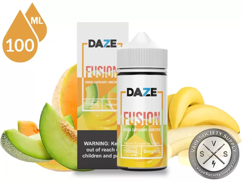 Banana Cantaloupe Honeydew 7 Daze Fusion 100ml
