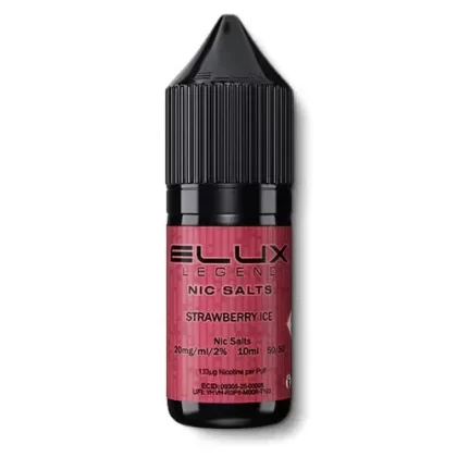 Strawberry Ice Nic Salt By Elux Legend - 20mg