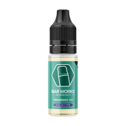 Spearmint Ice Nic Salt by Bar Works - 10ml - Vape Product, Vape Product (0628A0)