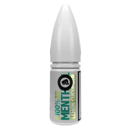 100% Menthol Lemon Cucumber by Riot Squad Nic Salt E-Liquid