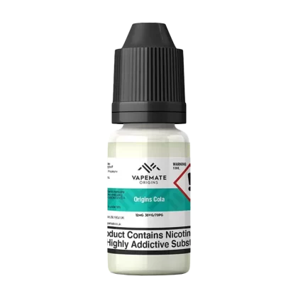 Vapemate Origins Cola 10ml - 0mg (Discontinued) - Ecigwizard