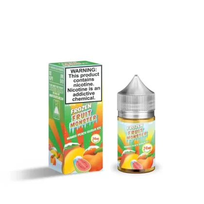 Frozen Fruit Monster Mango Peach Guava Ice Salt 30ml E-Juice - Ecigmafia