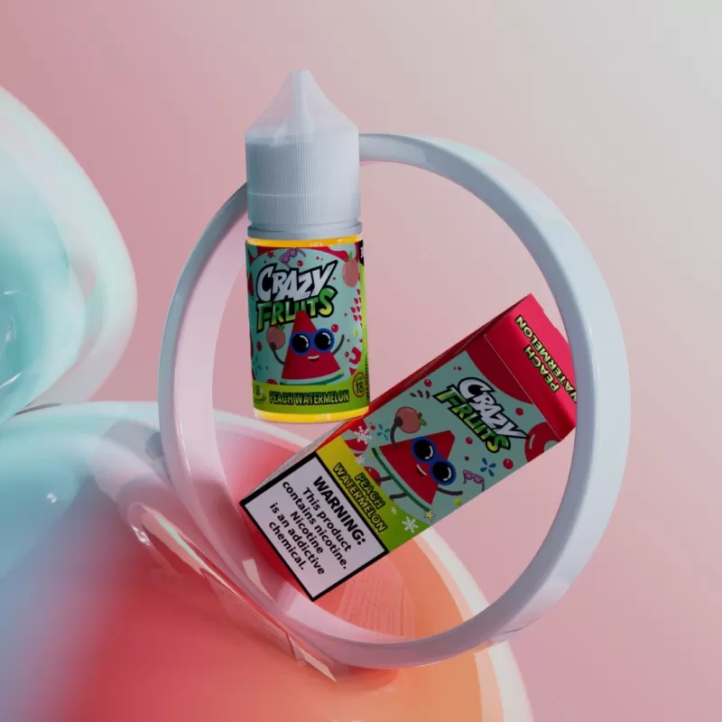 Tokyo Crazy Fruits Peach Watermelon – 30ml - Vapebazaar Pk