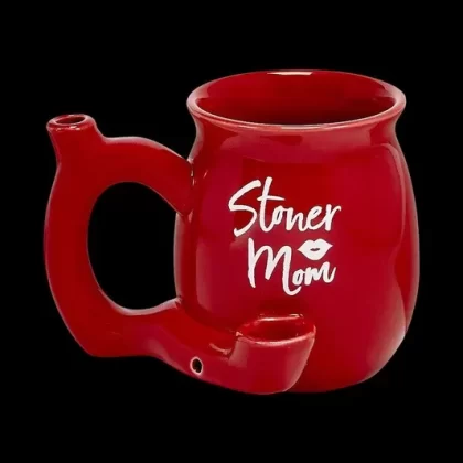 Roast & Toast Stoner Mom Ceramic Pipe Mug