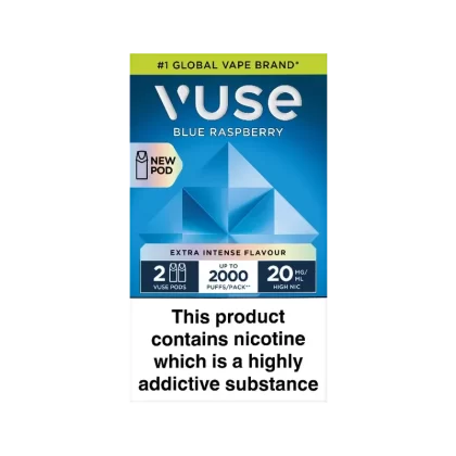 Vuse Pro Pods vPro- Nicotine Salts Blue Raspberry 20mg