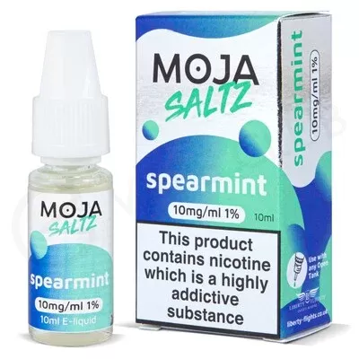 Spearmint E-Liquid by Moja Saltz