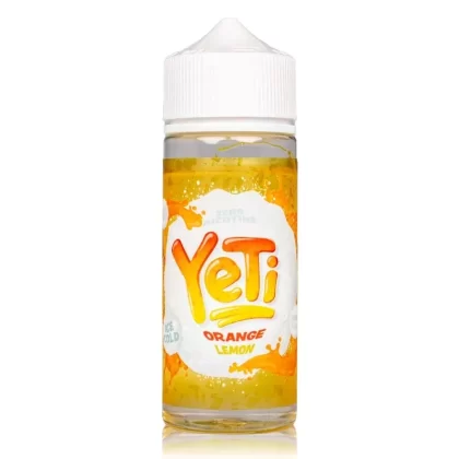 Orange Lemon Ice By Yeti 100ml Shortfill - Ejuicewarehouse