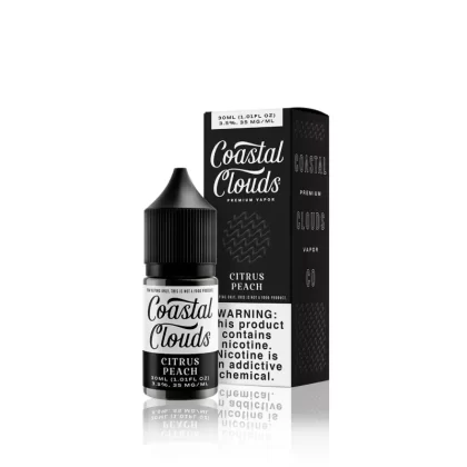 Coastal Clouds Salt E-Liquid – Citrus Peach (Sugared Nectarine)