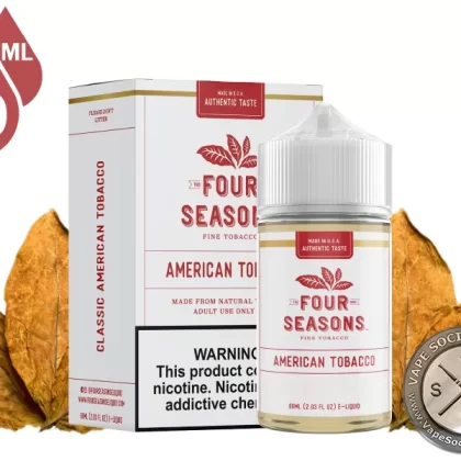 American Tobacco By Four Seasons E-Liquid 60ml