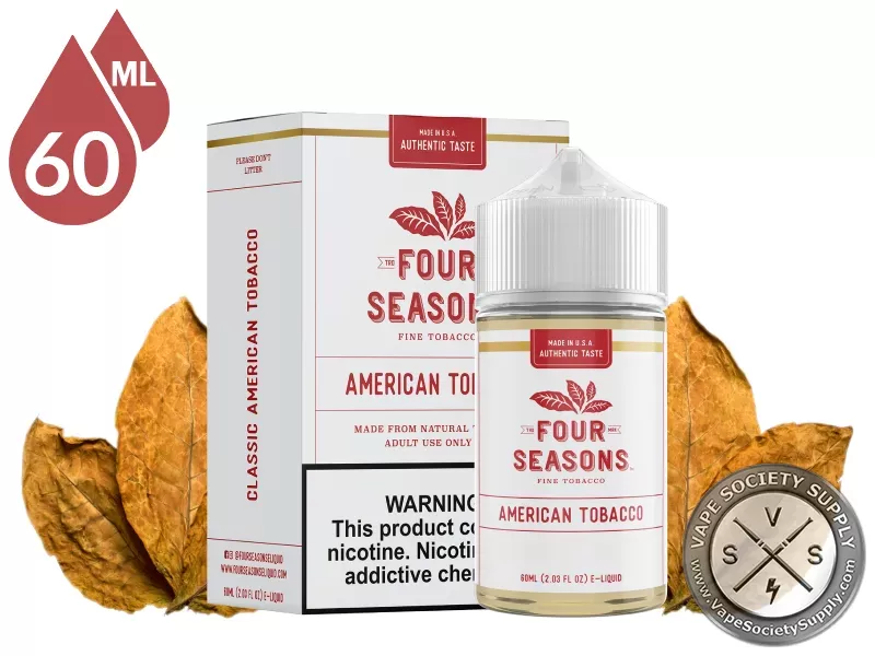 American Tobacco By Four Seasons E-Liquid 60ml
