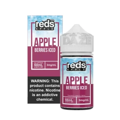 7 Daze – Berries Iced by Reds Apple 60mL - Vape Product, Vape Product