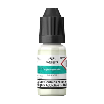 Vapemate Origins Peppermint 10ml - 18mg - Vape Product (0DC1DB)