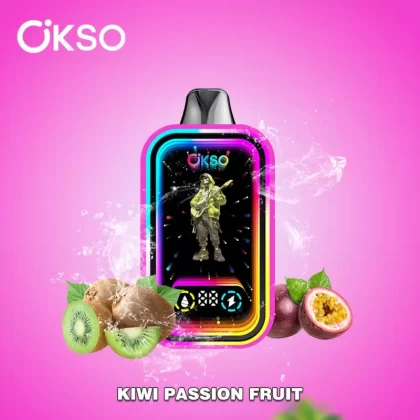 OKSO Magic Mirror 50000 Puffs | RGB LED, dual Mesh, LED Display, 40mL rechargeable bulk disposable vape - Aiviouvapes
