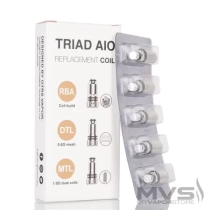 GTRS Triad Aio replacement coil - 0.6ohm DTL / 5pcs/pack