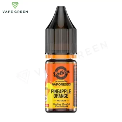 Pineapple Orange Nic Salt E-Liquid by Deliciu V2