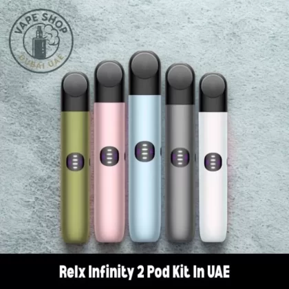 Relx Infinity 2 Pod Kit In UAE - Blue Bay, Cherry Blossom (912EF7)
