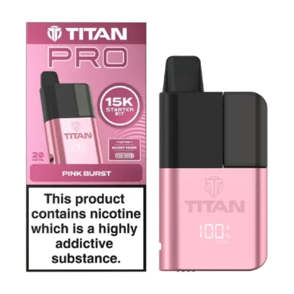Titan Pro 15K Prefilled Pod Kit Pink Burst