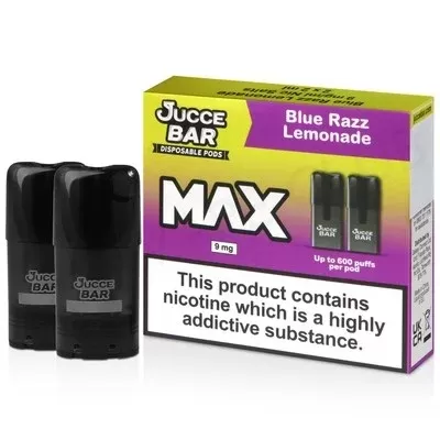 Blue Razz Lemonade Jucce Bar Prefilled Pod