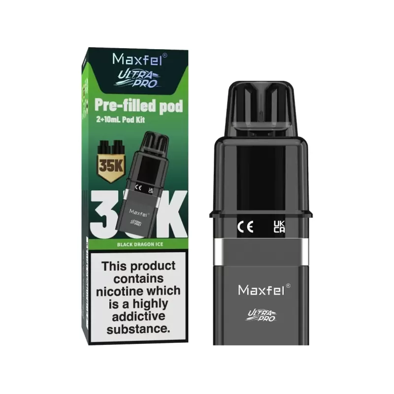 Maxfel Ultra Pro 35K Prefilled Pods - Peach ice - Image 3