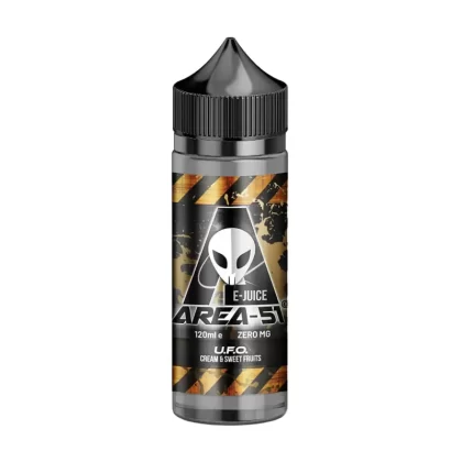 Area 51 U.F.O 100ml Shortfill E-Liquid - O Nic Shots