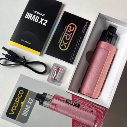 Voopoo Drag X2 Pod Kit 80W - Modern Red