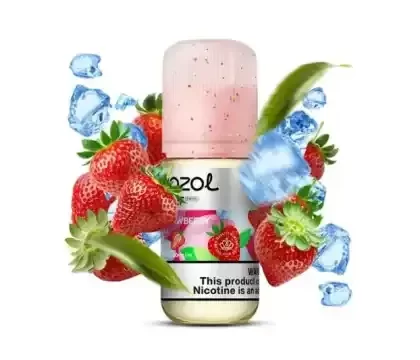 VOZOL PRIME STRAWBERRY ICE SALT VAPE ELIQUID