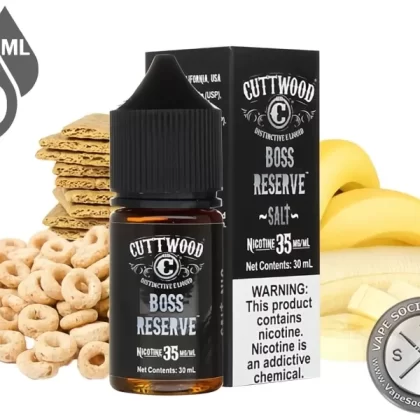 Boss Reserve Cuttwood Salt 30ml