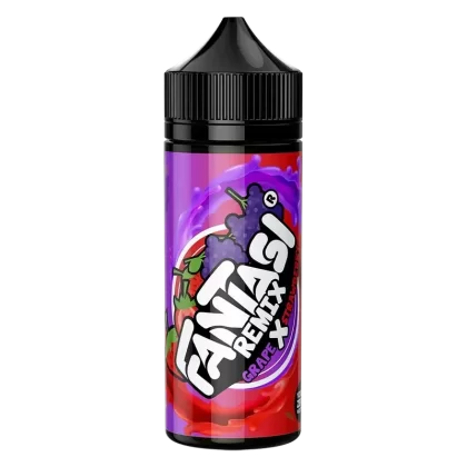 Fantasi Grape X Strawberry 100ml Vape Juice - Nic Shots#0 Nic Shots>1 x 18mg Nic Shot>2 x 18mg Nic Shots