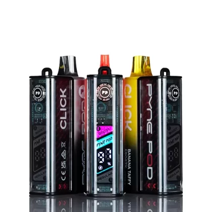 Pyne Pod Click 40K 40000 Puffs Disposable Starter FULL KIT - 5% - Puffy Blue