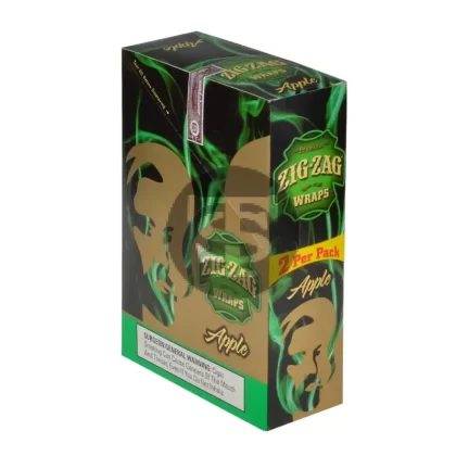 Zig Zag Wraps Premium Apple 25 Packs of 2 - Ejuicewarehouse