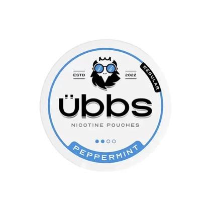 Übbs Peppermint Nicotine Pouches - Strength#Strong 11mg>Regular 6mg (85A77C) (85A77C)